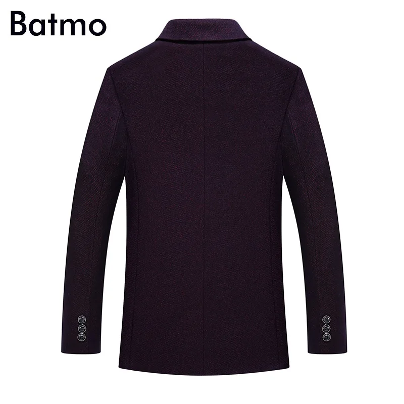 Batmo 2018 Новое поступление высокого качества темно синий плед Повседневные