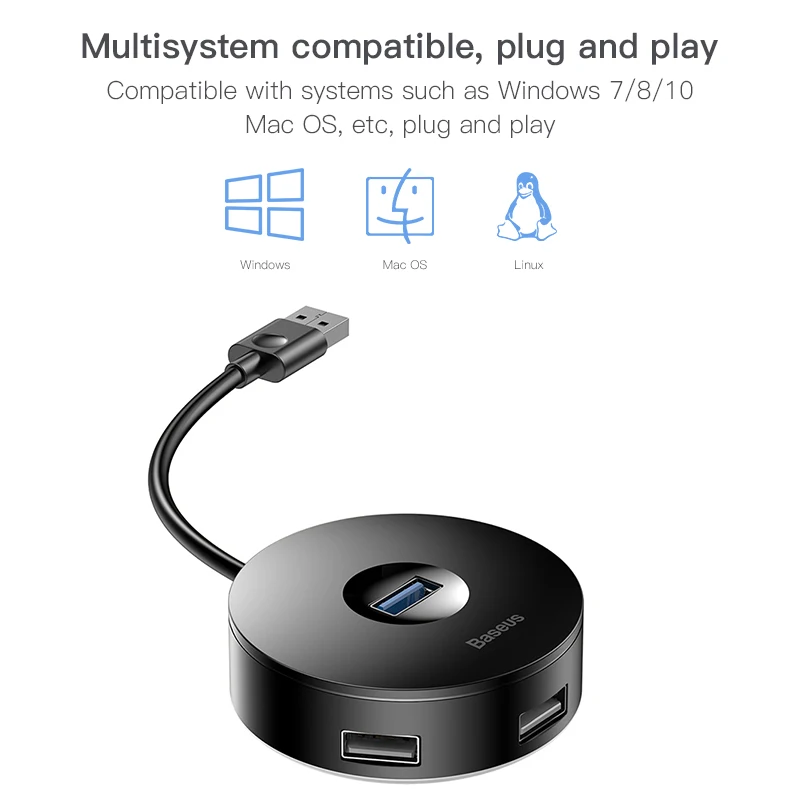 Baseus usb- USB 3, 0 USB C HUB  MacBook Pro Surface USB Type C HUB USB 2, 0   Micro USB   USB