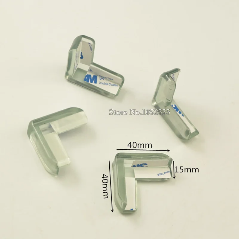 

50PCS PVC Soft Baby Children Kids Safe Bed Table Desk Corner Protection Cover Home Furniture Accessories K312
