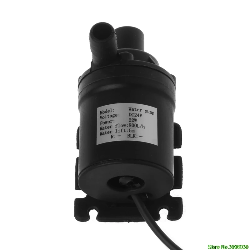 800L/H 5 м DC 24 в солнечный бесщеточный двигатель циркуляции воды погружной водяной насос