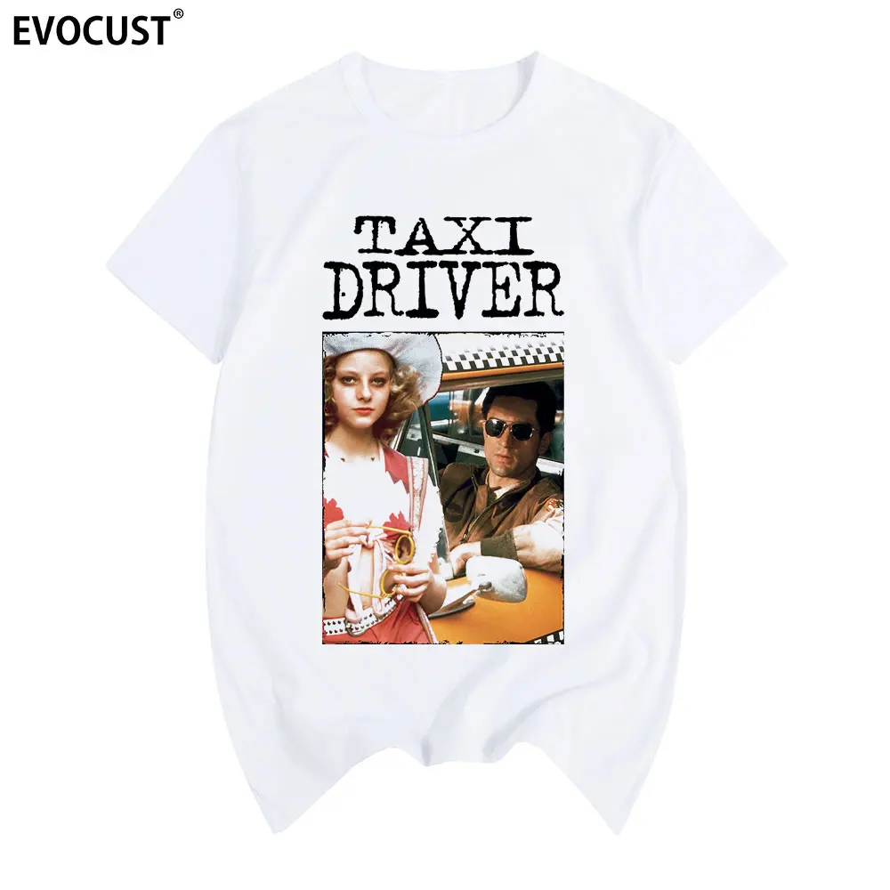 

Taxi driver movie poster T-shirt Cotton Men T shirt New Women Summer DE NIRO CULT KULTFILM 70S JAPAN JAPANESE RETRO VINTAGE