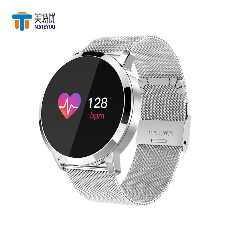 MATEYOU Q8 экран умный спортивный браслет супер длительный срок сна bluetooth