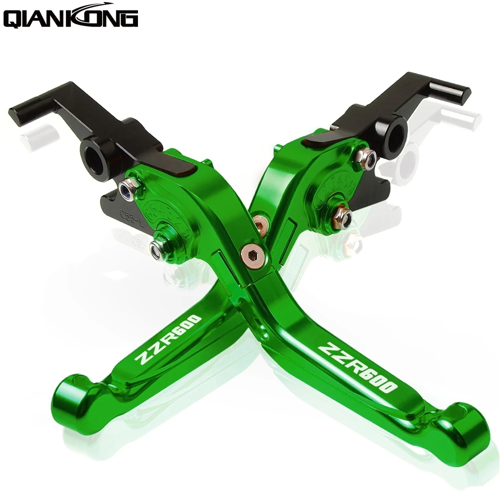Motorcycle CNC Adjustable Brake Clutch Levers handle For KAWASAKI ZZR600 ZZ-R600 1990 1991 1992 1993 1994 1995 1996-2014 |