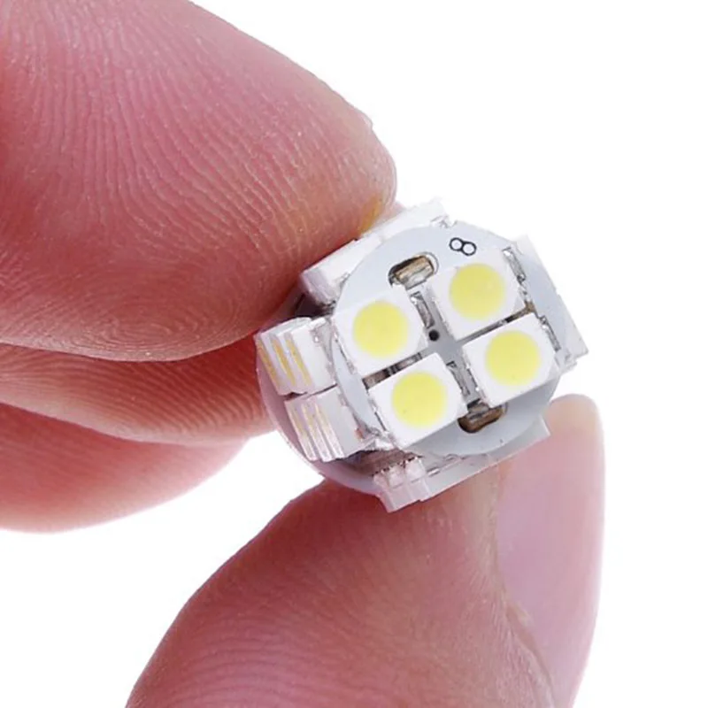 100 шт. белые светодиодные лампы T10 W5W 194 / 921 1210 28 SMD для автомобильной карты