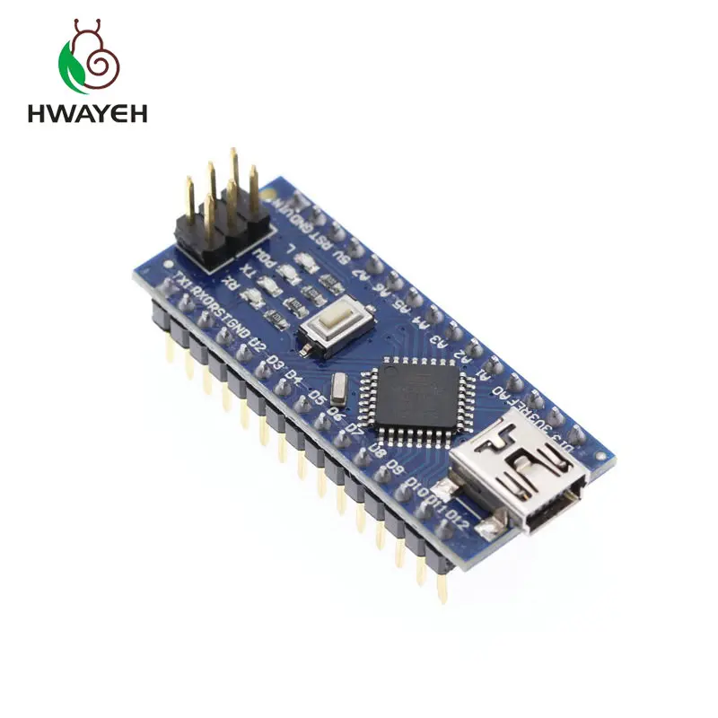 Мини USB Nano V3.0 ATmega328P CH340G 5 в 16 м плата микроконтроллера для arduino NANO 328P 3 0 1 шт.|nano v3.0|usb