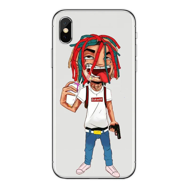 Хип хоп рэппер Tekashi 69 6ix9ine тонкий силиконовый мягкий ТПУ чехол для телефона iPhoneX 8