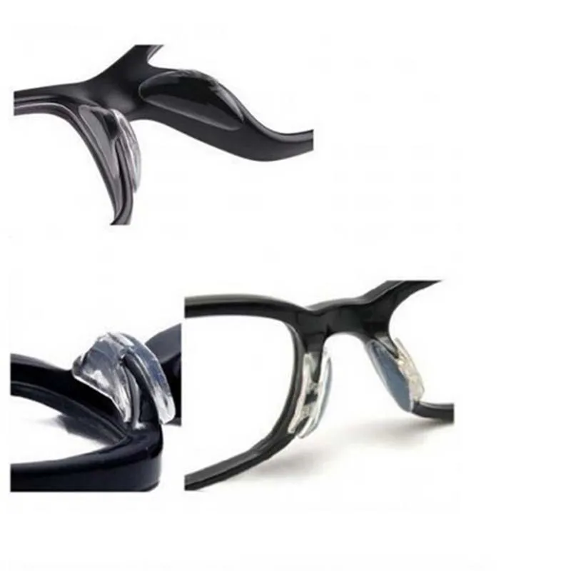 5 пар силиконовые антискользящие очки для носа|brace support|stick onstick on nose pads |