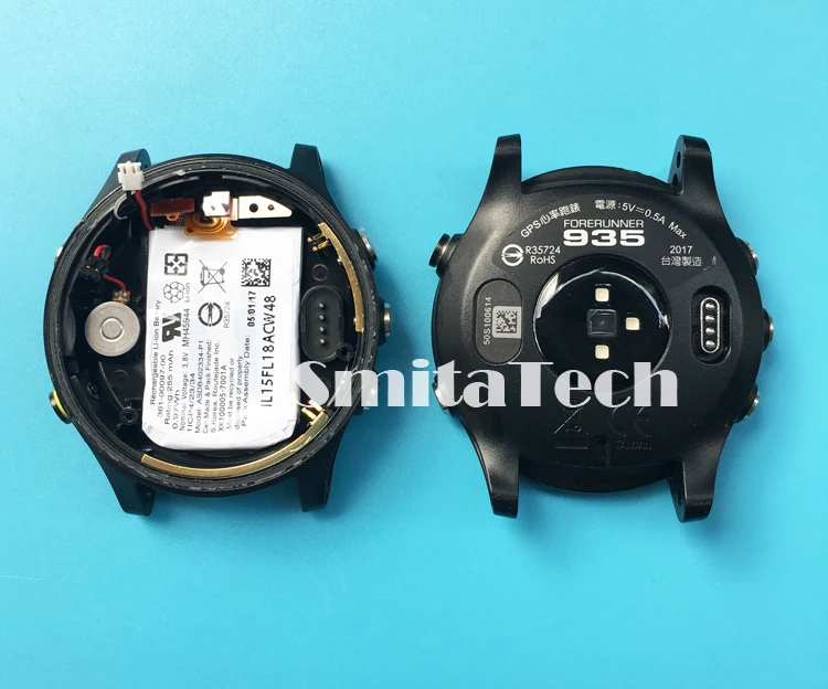 Задняя крышка для GARMIN FORERUNNER 935 watch GPS li ion батарея с нижней крышкой|ЖК-экраны и