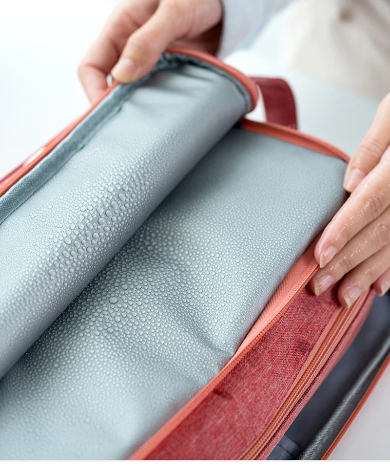 Дорожная косметичка большая вместительность для мужчин и женщин профессиональное отделение для сухого и мокрого хранения Органайзер косметический Чехол Сумочка для туалетных принадлежностей