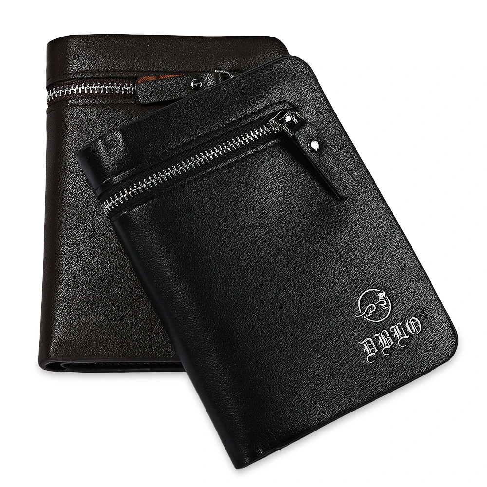 PU Бумажник Мужчины Повседневная Мода Короткие Кошельки для Монет Держателя