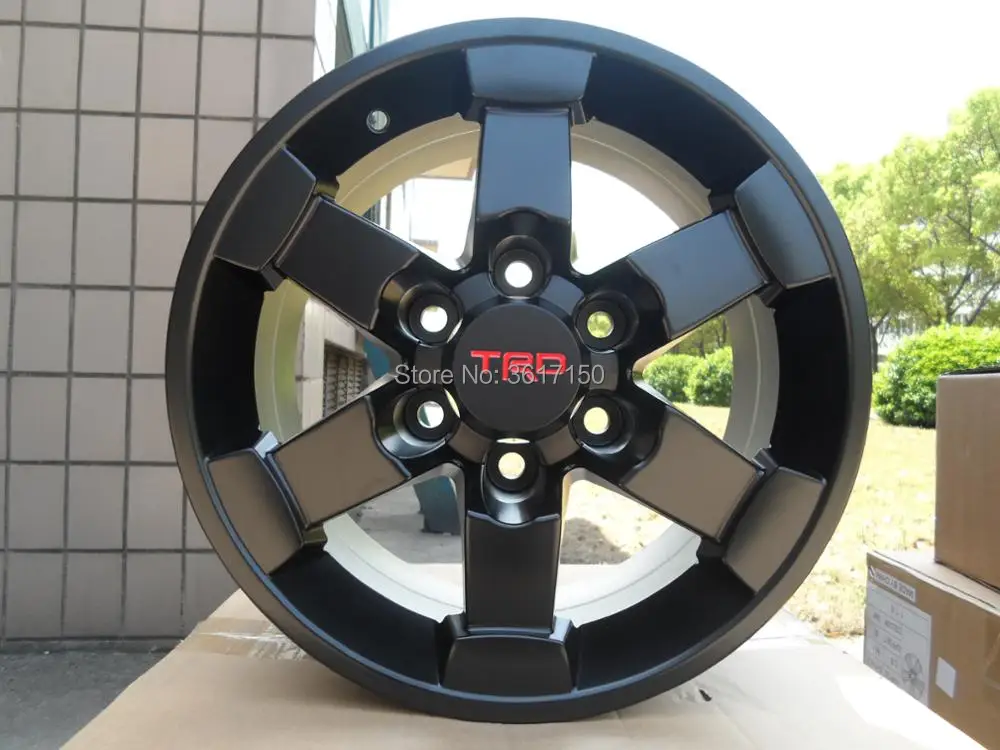 16x8J колесные диски PCD 6x139,7 центр Broe 106 ET15 из атласного черного сплава