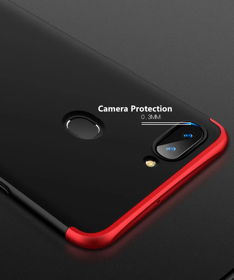 URSHINE Full Protective Phone Case Cover for OPPO R11s 360 Degree All-around Body Capa Coque Oppo r11s 6.01&quot |