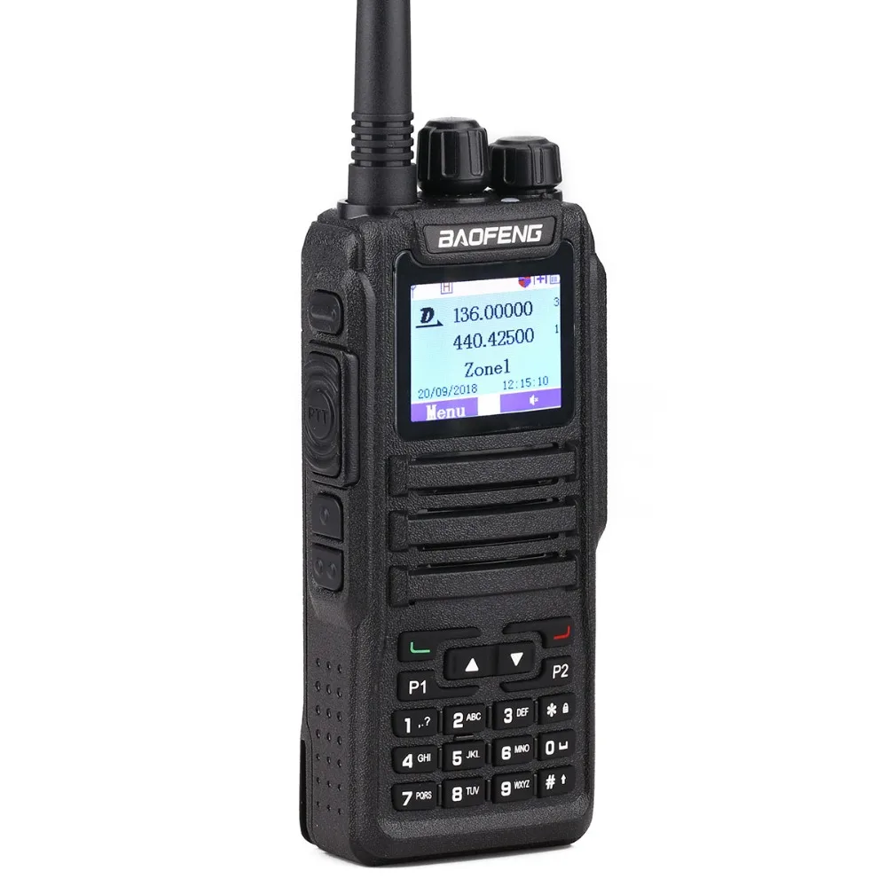 BaoFeng DM-1701 рация с двумя временными слотами DMR цифровой/аналоговый DMR ретранслятор SMS совместимый радиоприемник+ 780 динамик микрофон