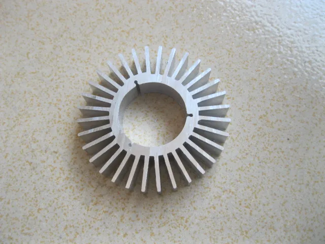 Светодиодный радиатор алюминиевый для освещения диаметр 60 мм 27 50 3 ~ 7 Вт|aluminium