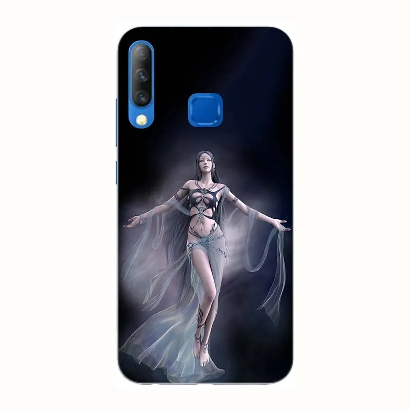 A084 Силиконовый чехол для телефона Tecno Camon 11S 6," чехол с принтом на заднюю панель Модный чехол с рисунком розы HD Fundas Para - Color: A084