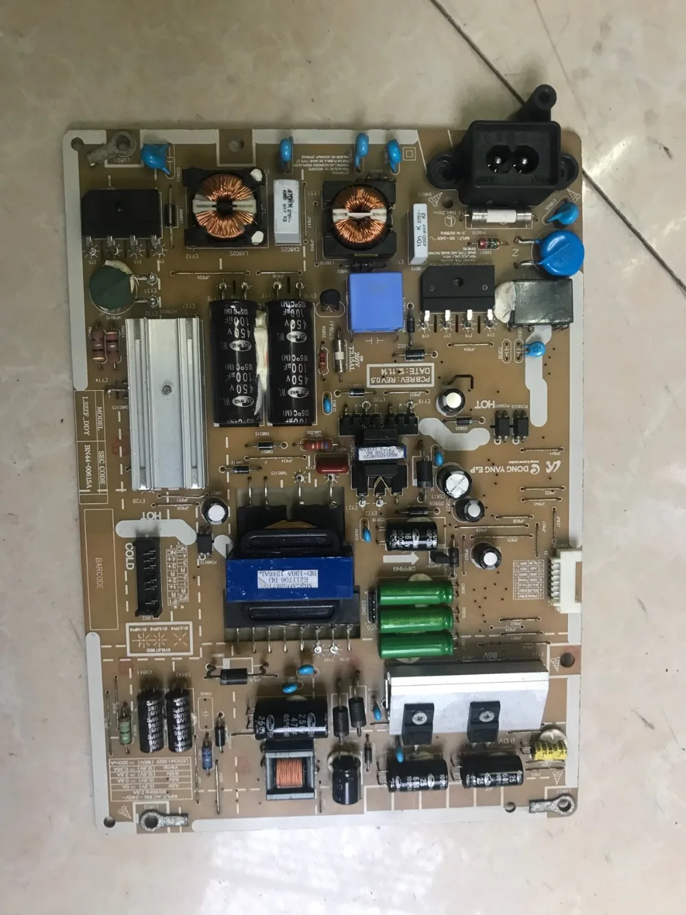 Новый оригинальный плата питания BN44 00615A L32ZF_DDY|Адаптеры AC/DC| |