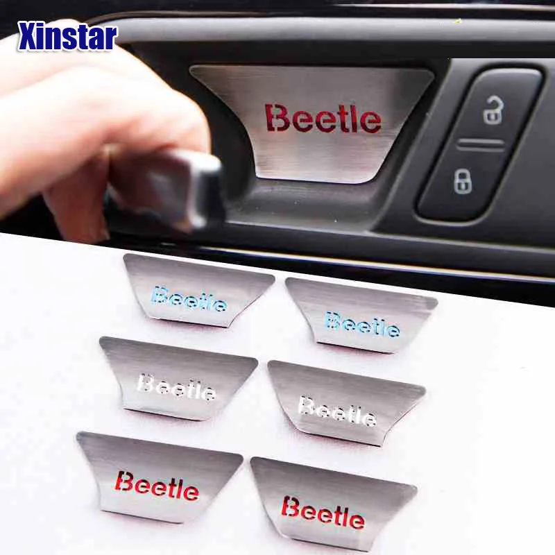 

2pcs Stainless Steel Car Interior Decoration Sticker For Volkswagen