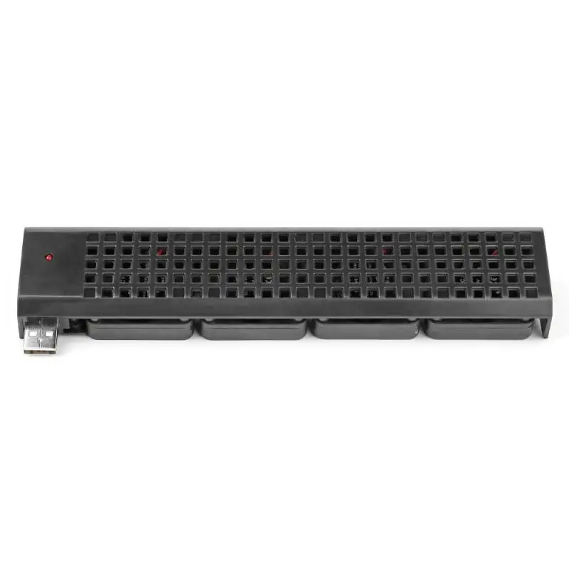 Двойной usb-хаб 4 Охлаждающие вентиляторы станция для PlayStation 3/PS3(40 г/80 г) игровая консоль DC 5 в 195*42*36 мм кулер вентиляторы игровые аксессуары
