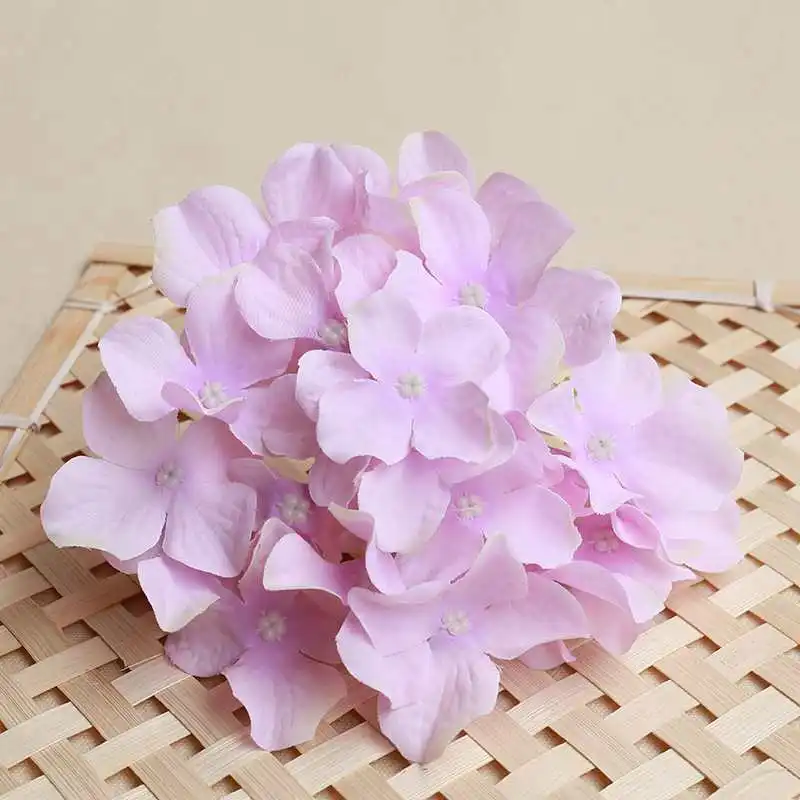 Высокое качество 50 шт./лот DIY для создания искусственных цветов искусственная Гортензия головы букет Рождество свадебное украшение дома 36 цветов - Цвет: 29