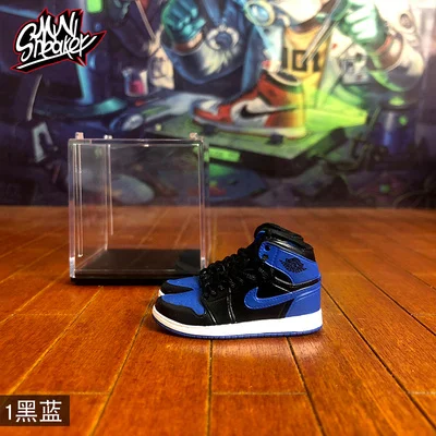 18 Кроссовки на воздушной стерео 3D Jordan 1 модель Дисплей украшения аксессуары для автомобильного интерьера пары Для мужчин и подарки женщине на день рождения - Цвет: 18