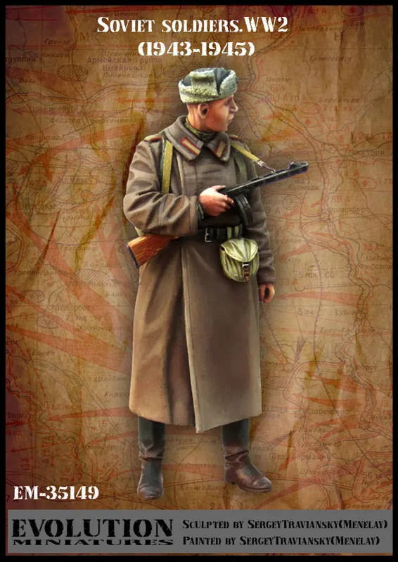 

1:35 Soviet Soldiers WW2 (1943-45)Tank girl modern