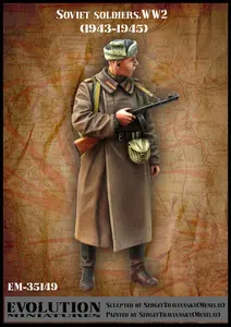 1:35 набор из смолы советские солдаты WW2 (1943-45) танк Девушка модерн