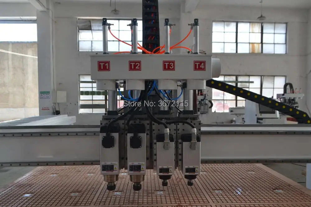 Шпиндель с воздушным охлаждением 2125 кВт многоголовочный пневматический ATC