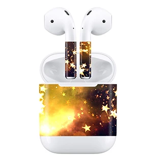 GOOYIYO-наклейка на наушники для Apple AirPods 2 с беспроводной зарядной коробкой для кожи DIY персональная виниловая наклейка на наушники-вкладыши - Цвет: A015