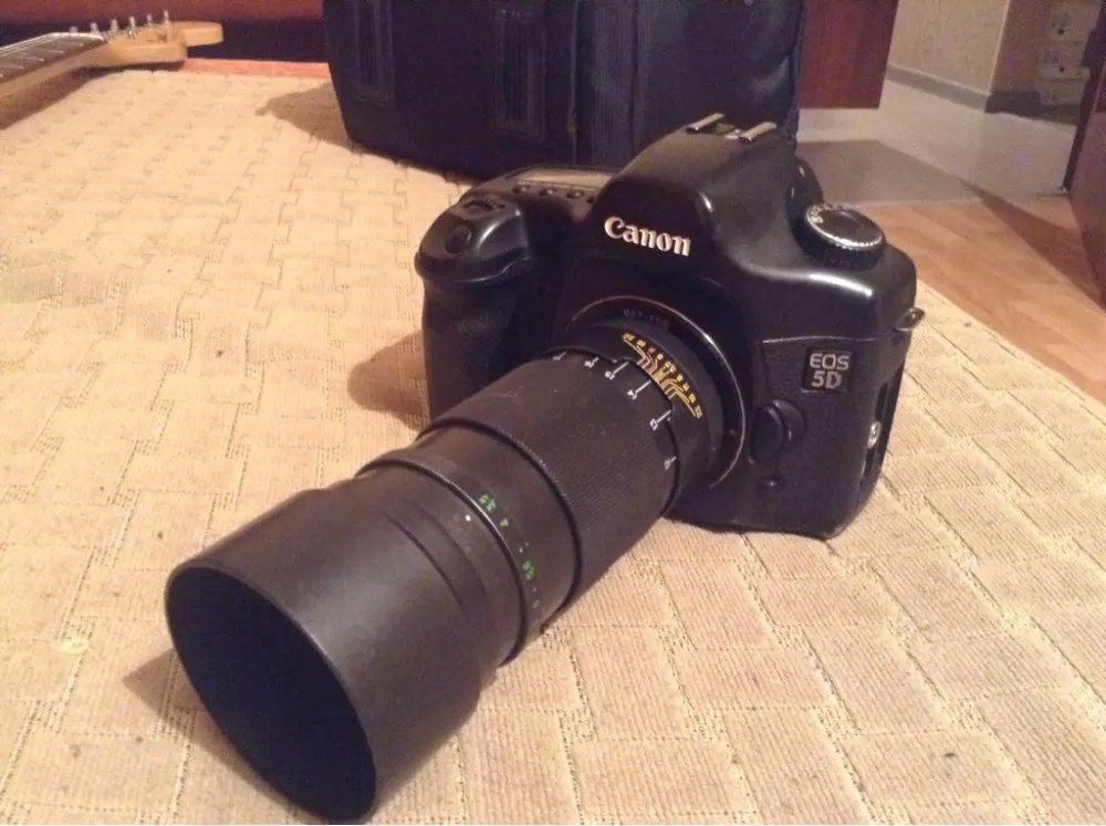 Адаптер для объектива Canon EOS 5D 7D 60D 50D 40D 500D 550D 600D Rebel T2i T3i 1100D | Электроника