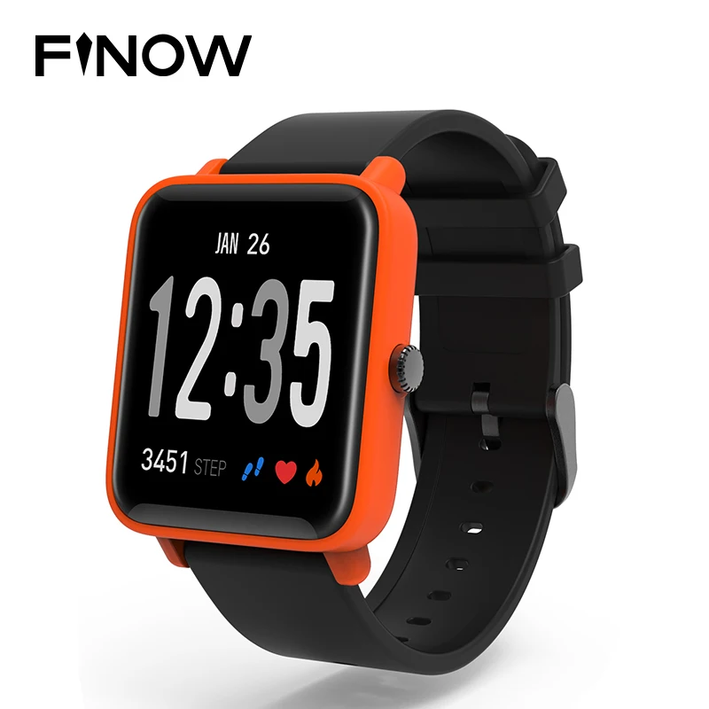 Finow Фитнес Smart Band IP67 Водонепроницаемый Смарт часы Поддержка шагомер Multi