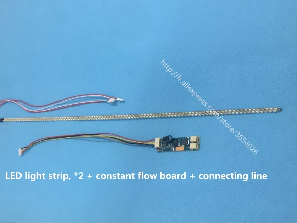 

Free shipping Ultra-thin Bright 19 Inch 22 Inch 24 Inch Widescreen Universal Dimmable LED Light Bar Kit LCD Lamp 535mm*4mm*2mm