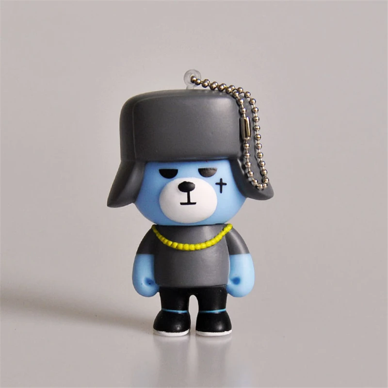 Youpop KPOP BIGBANG Breathing Bears альбом пластиковый брелок мультяшный K-POP украшения аксессуары брелок кулон брелок YSK403