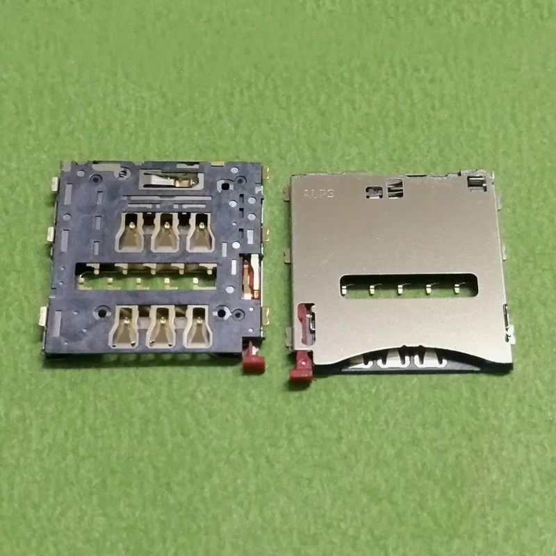 Разъем держателя лотка для считывателя sim-карт разъем Sony Xperia Z2 L50W L50T L50U D6502 D6503 Z1 L39H