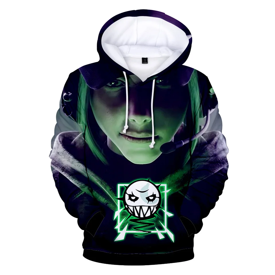 Мужская Флисовая Толстовка Rainbow Six Siege Character Gamer 3D теплый пуловер 4XL с капюшоном и