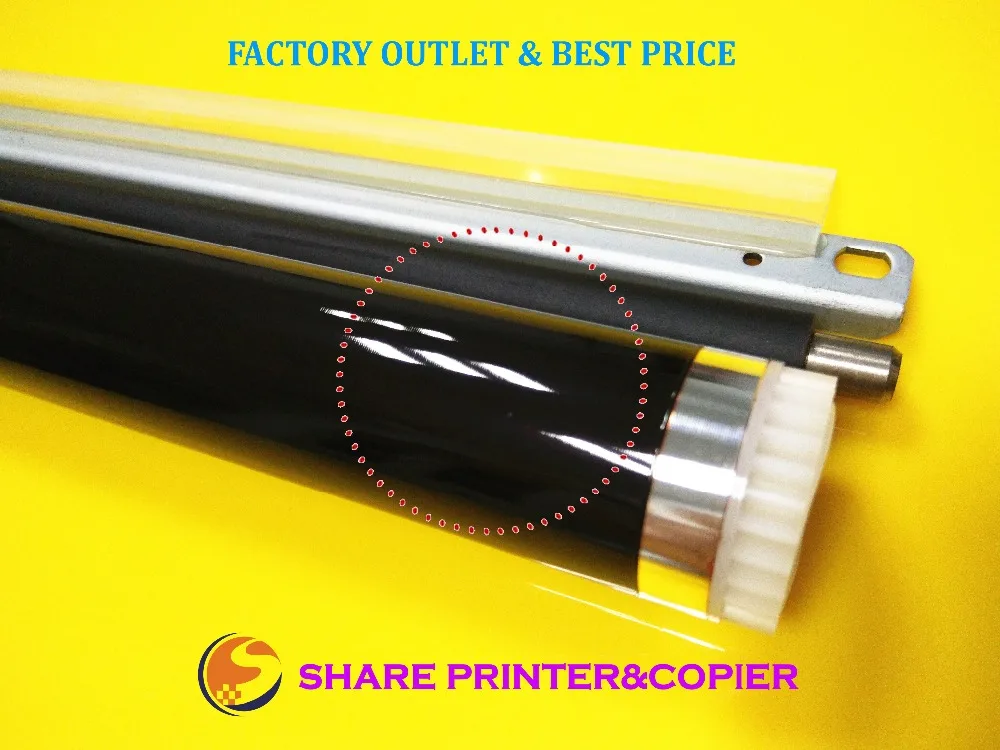 SHARE NEW Economic 1 set PCR roller + opc барабан лезвие DK1110 part для kyocera FS 1040 fs 1020 m1120 fs1060 1025 1125 |