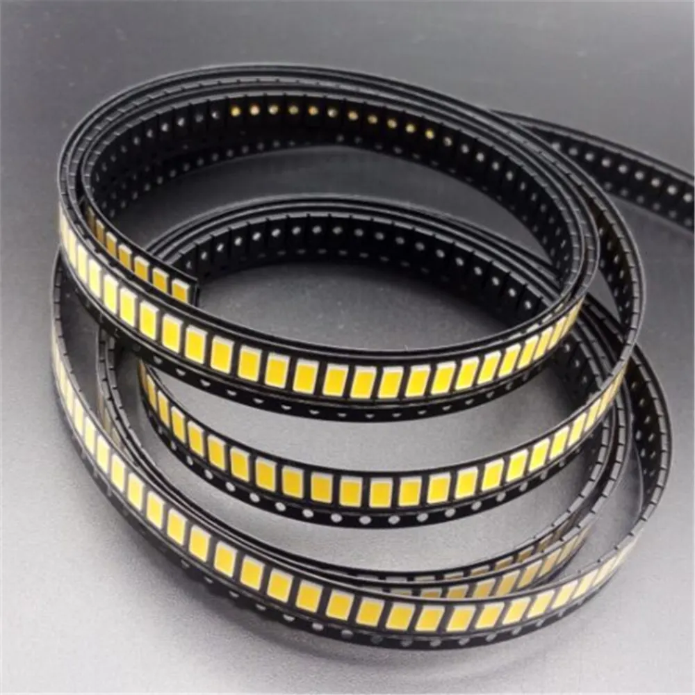 100 шт. SMD LED Chip 5730 5630 теплый белый 3000K 0 5 W ультра яркая поверхность крепление SMT