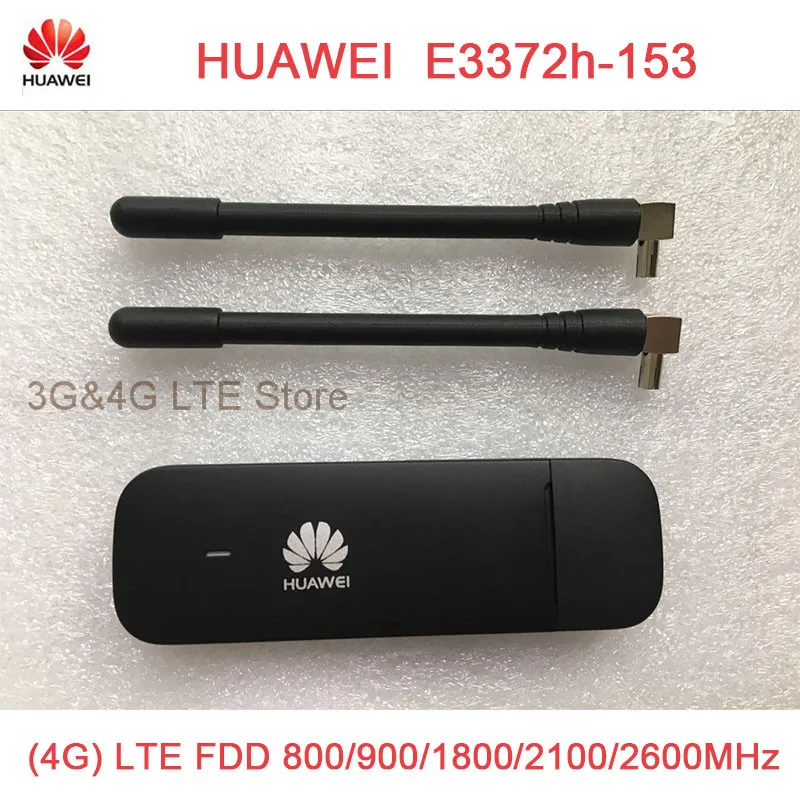 Разблокированный HUAWEI E3372 антенна модем с USB разъемом на 150 Мб/с 4G LTE поддержкой Wi Fi
