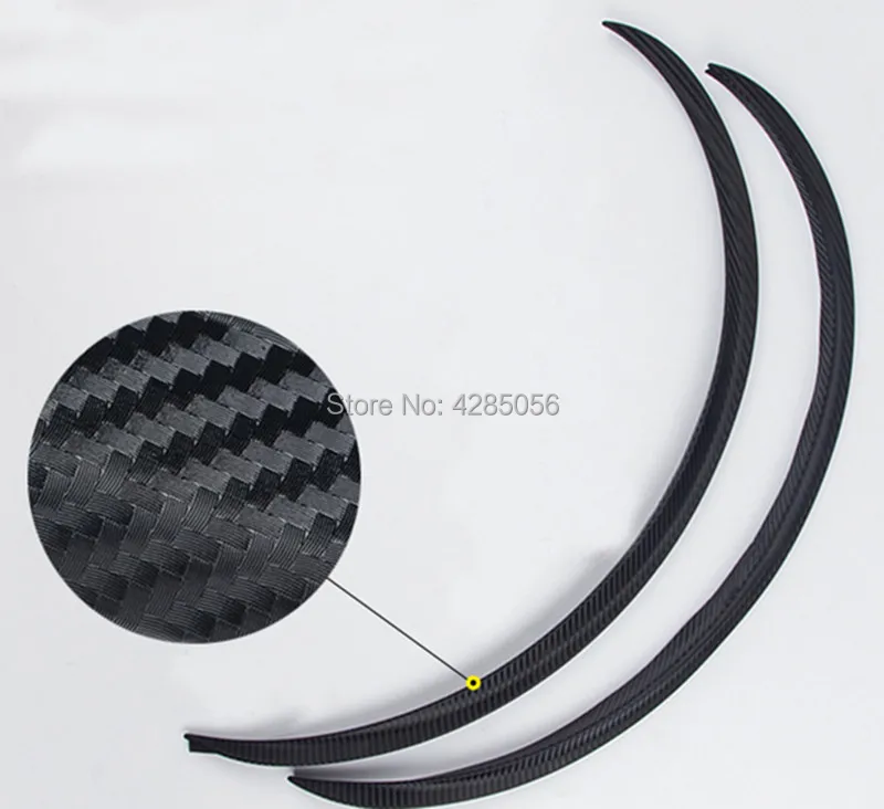Углеродное волокно автомобиля Fender колеса защита арки колесная арка с