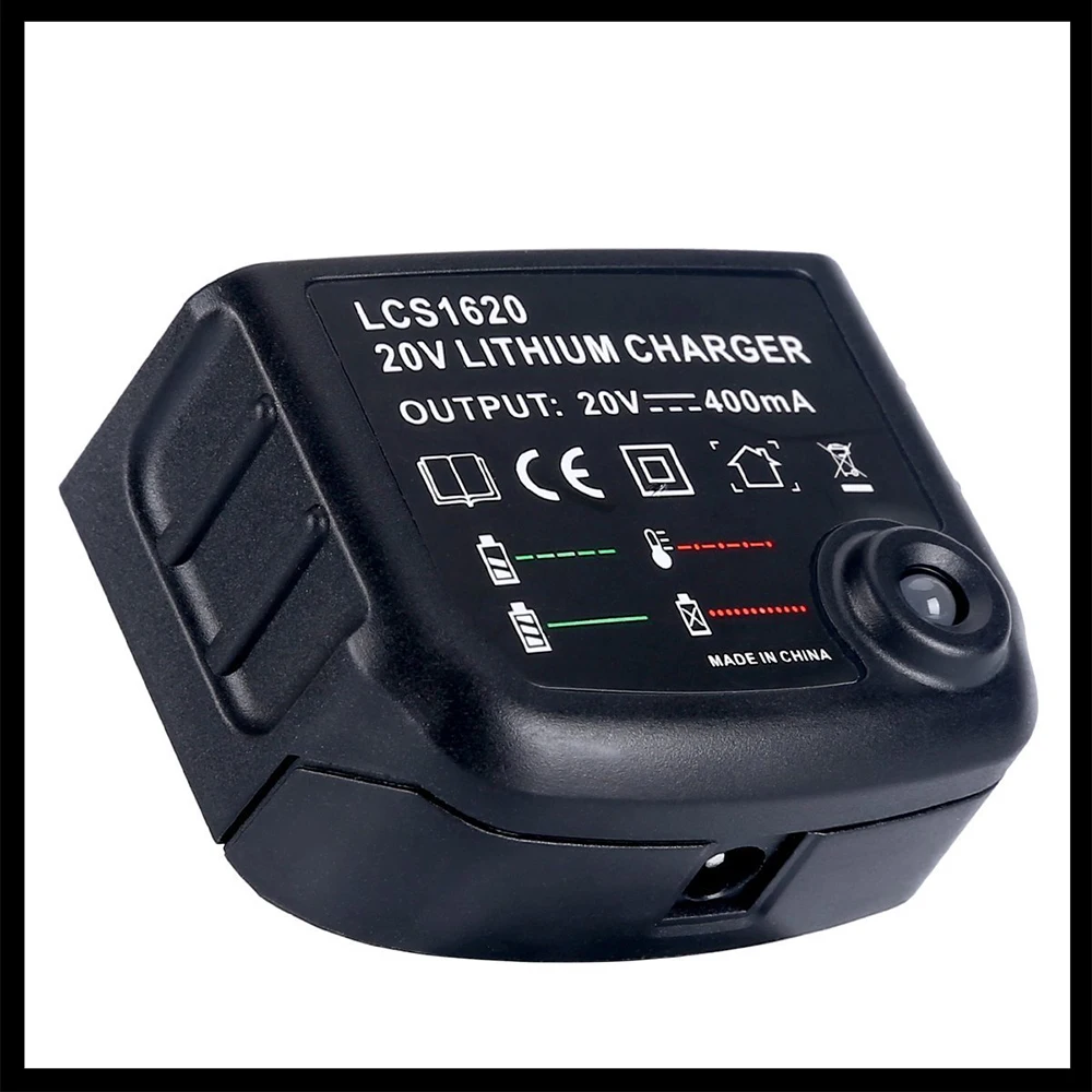 20 V литиевая Батарея Зарядное устройство LCS1620 для BLACK&DECKER аккумуляторная LBXR20 OPE LB20