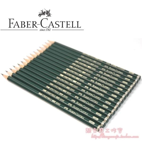 

Faber castell 9000 drawing pencil sketch pencils 6H-8B 16pcs/lot