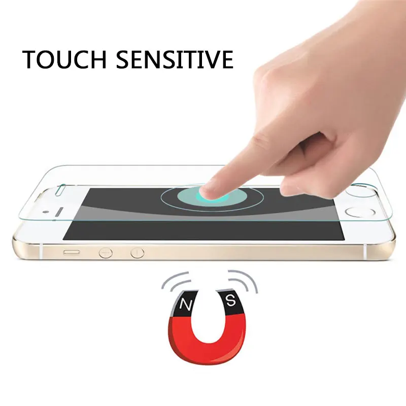 2.5D Protective glass on for iPhone 8 7 6 6s Plus Screen Protector for iPhone X XR XS MAXS Tempered glass on iPhone XR 7 Plus