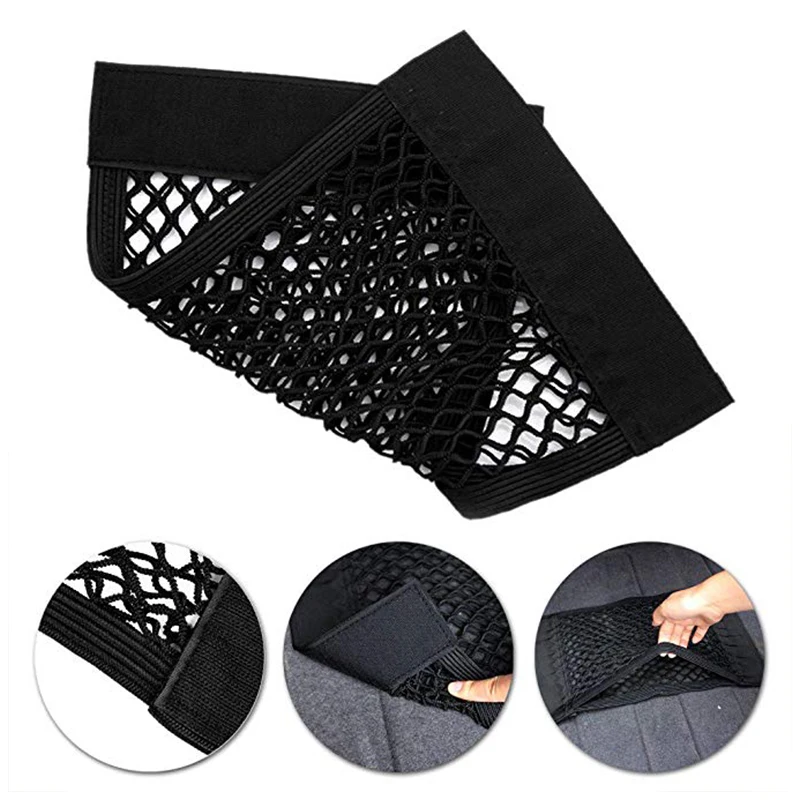 Car Universal Trunk Storage Mesh Wall Sticker Bag Sundries Goods Flexible Nylon LB024 | Автомобили и мотоциклы