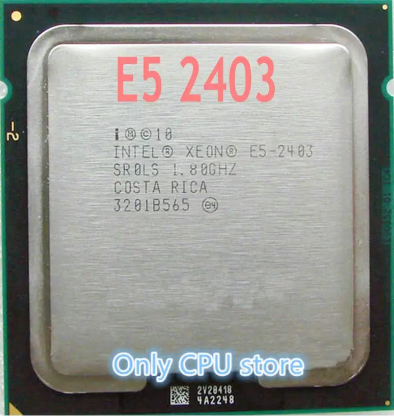 Процессор Intel Xeon E5 E5-2403 2403 ГГц 10 МБ 4 ядра 32 нм 1 8 ГТ/с LGA1356 80 Вт | Компьютеры и офис