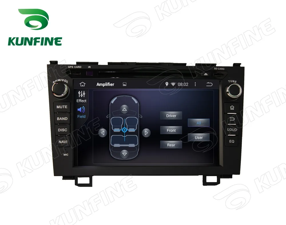 Kunfine Восьмиядерный Android 6.0 автомобиль DVD GPS навигации мультимедийный плеер стерео