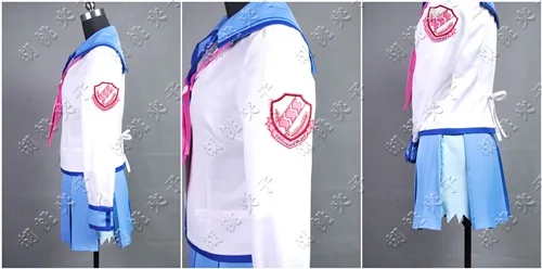 

Angel Beats Nakamura Yuri full set cosplay costume customize for any size