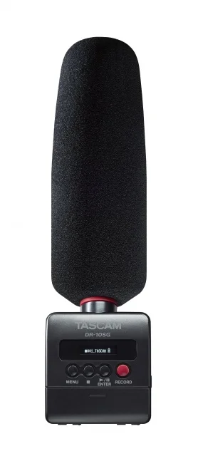Новая TASCAM DR 10SG микрофоном и цифровой Регистраторы для зеркальной камеры с