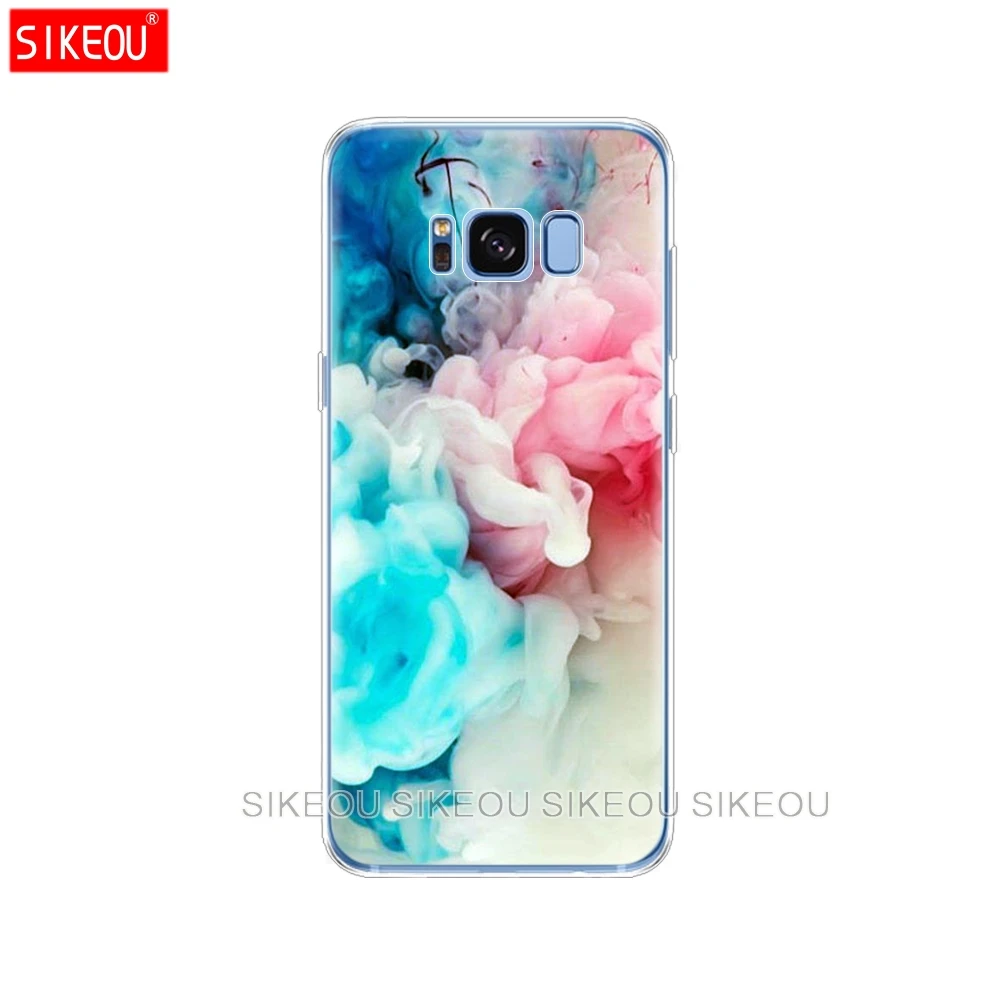 silicone case for Samsung Galaxy S9 S8 S7 S6 edge S5 S4 S3 PLUS phone cover Rainbow Pastel Watercolor Moroccan | Мобильные телефоны