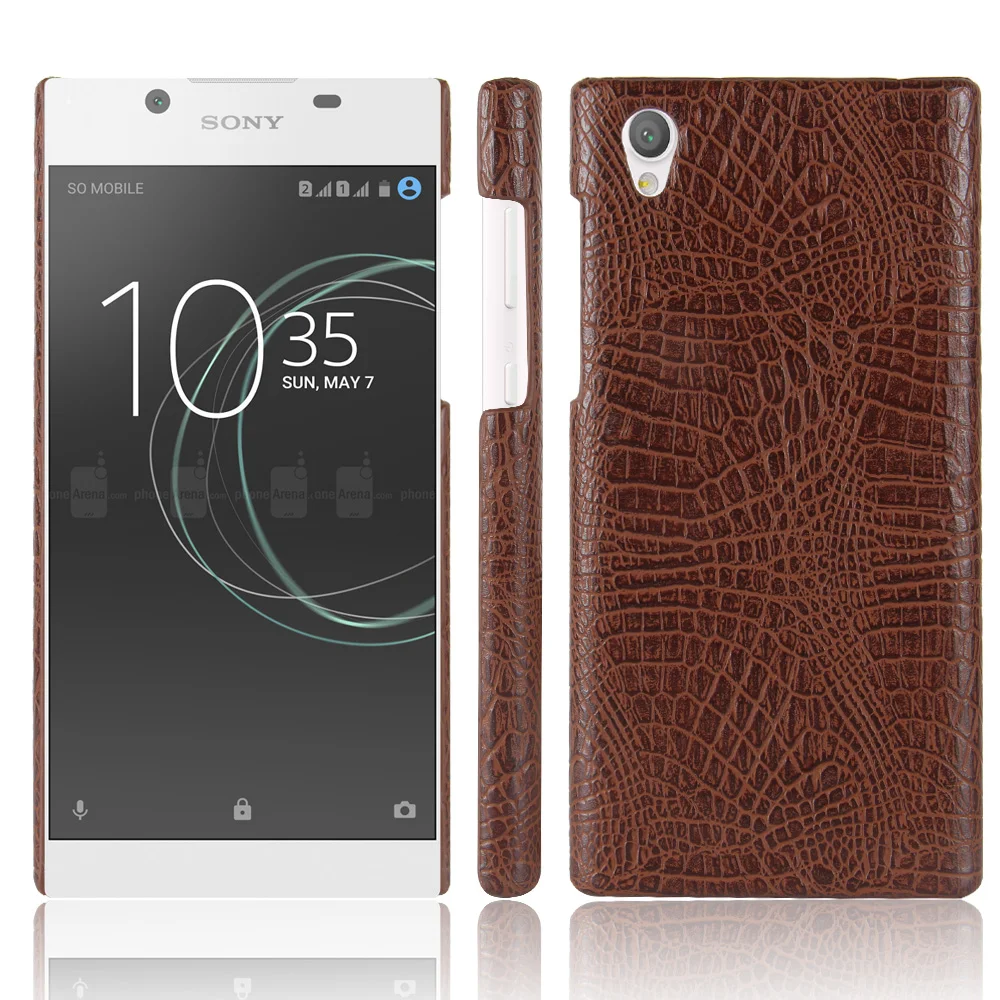 Чехол для телефона Sony Xperia L1 роскошный защитный чехол из крокодиловой кожи |