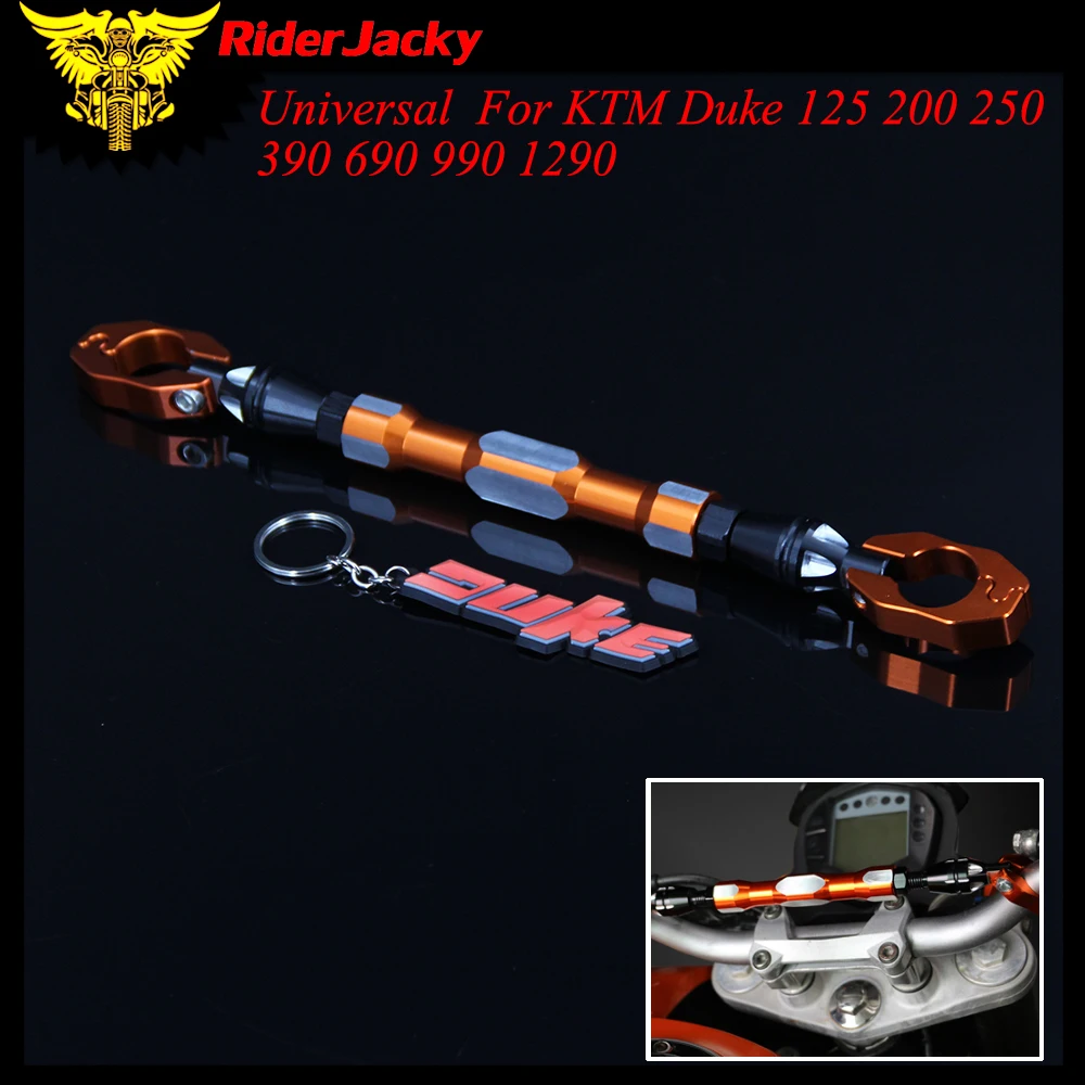 RiderJacky для KTM Duke 125 200 250 390 690 990 1290 2017 2018 выдвижной арматурный стержень Руля