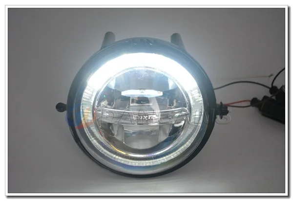 

For BMW Mini Cooper R55 R56 R57 R58 R59 R60 R61 LED Fog Lamp With Angel Eyes DRL LED Daytime Running Lights